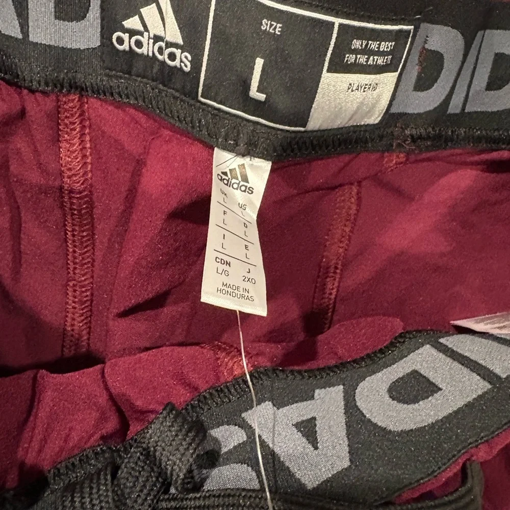 Adidas Woven Football Pants Maroon/White GG7414 Men’s Size Large NWT $90